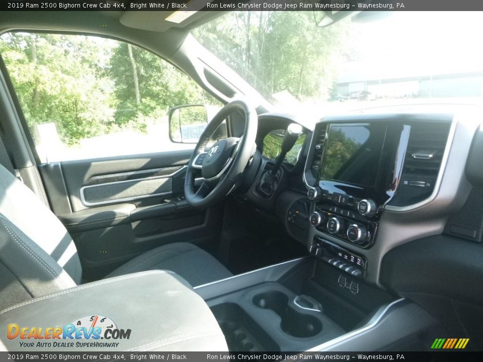 2019 Ram 2500 Bighorn Crew Cab 4x4 Bright White / Black Photo #12