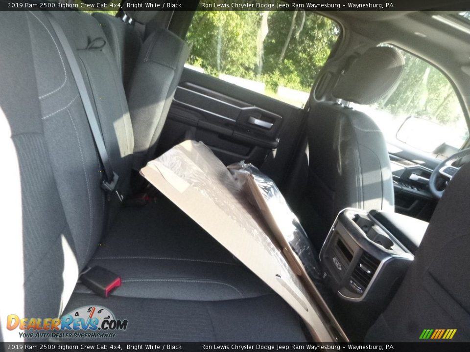 2019 Ram 2500 Bighorn Crew Cab 4x4 Bright White / Black Photo #13