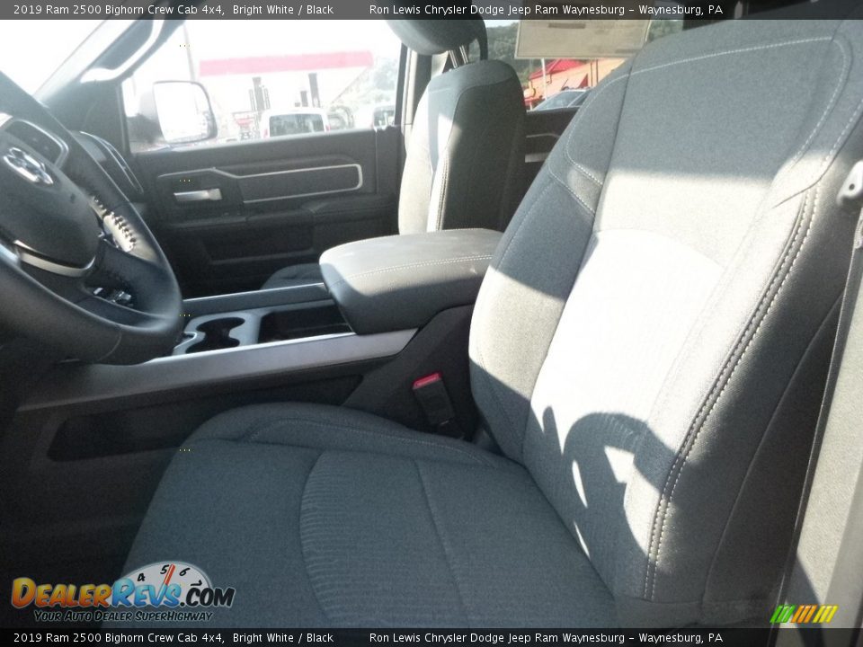 2019 Ram 2500 Bighorn Crew Cab 4x4 Bright White / Black Photo #15