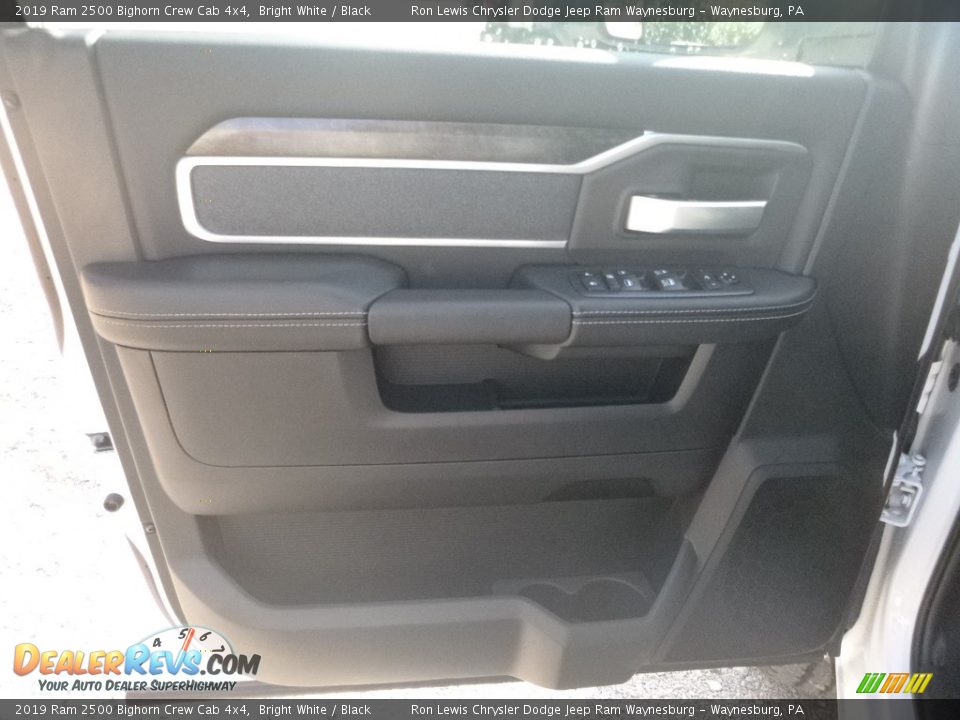 2019 Ram 2500 Bighorn Crew Cab 4x4 Bright White / Black Photo #16