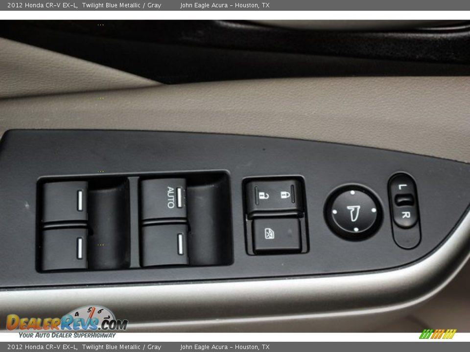 2012 Honda CR-V EX-L Twilight Blue Metallic / Gray Photo #15