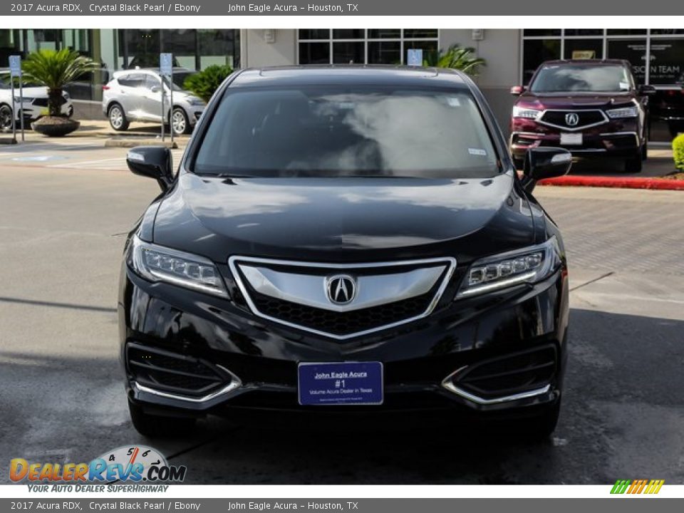 2017 Acura RDX Crystal Black Pearl / Ebony Photo #2