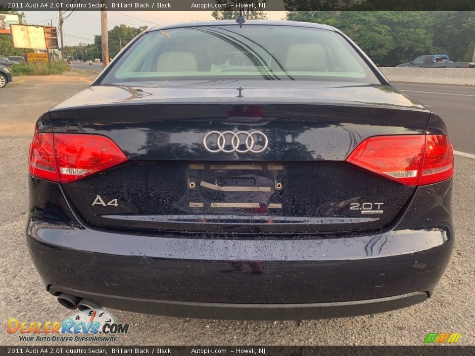 2011 Audi A4 2.0T quattro Sedan Brilliant Black / Black Photo #3