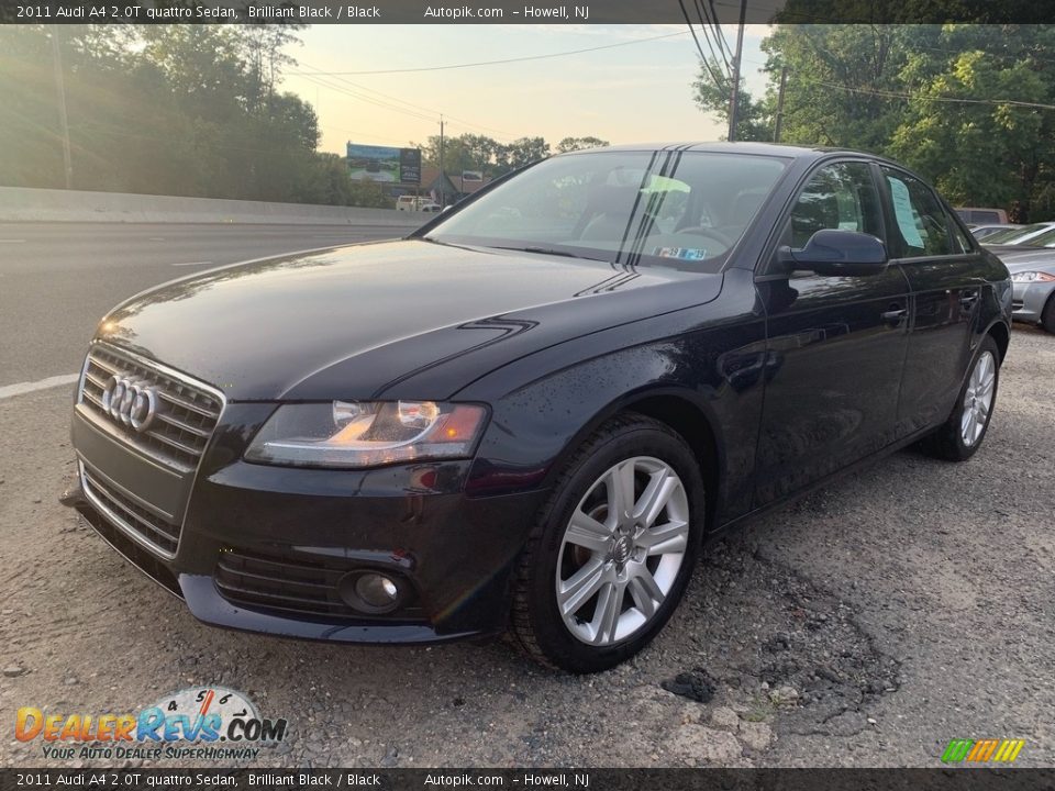 2011 Audi A4 2.0T quattro Sedan Brilliant Black / Black Photo #7