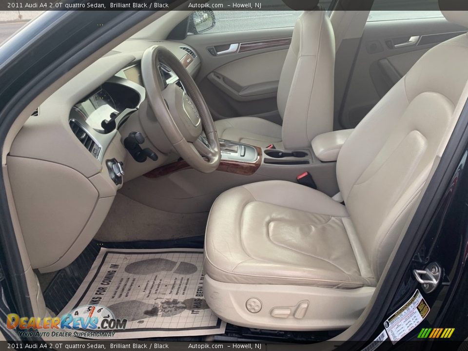 2011 Audi A4 2.0T quattro Sedan Brilliant Black / Black Photo #9