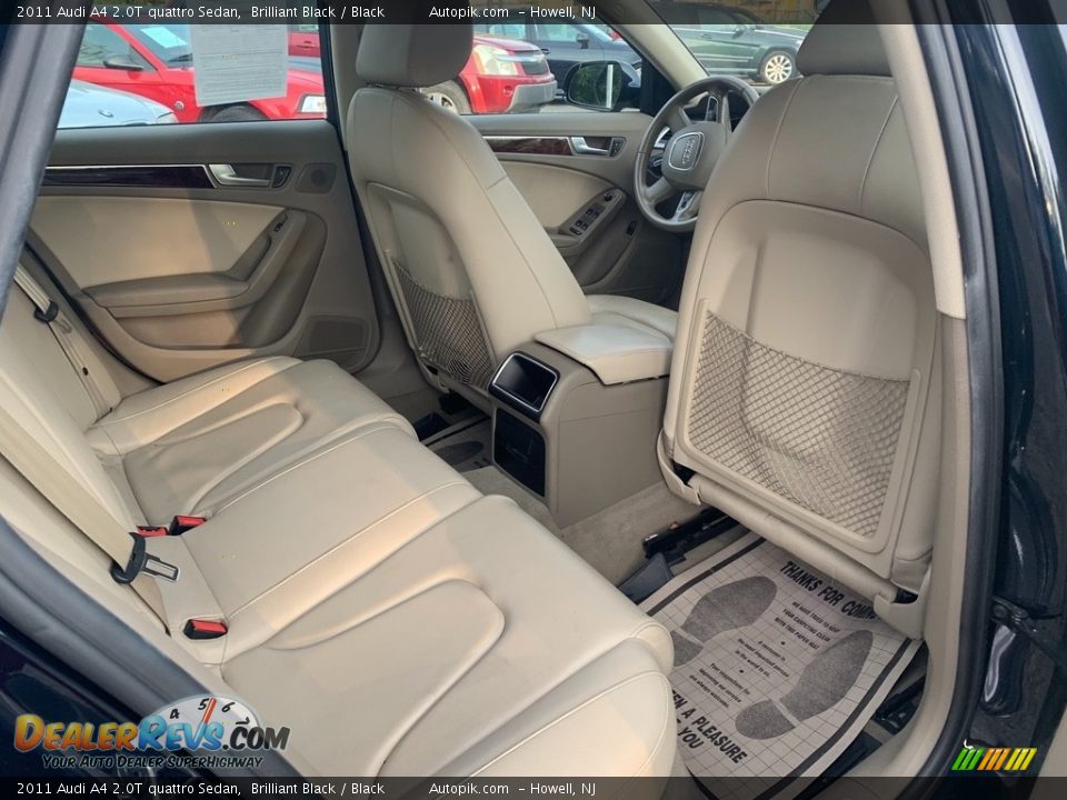 2011 Audi A4 2.0T quattro Sedan Brilliant Black / Black Photo #11