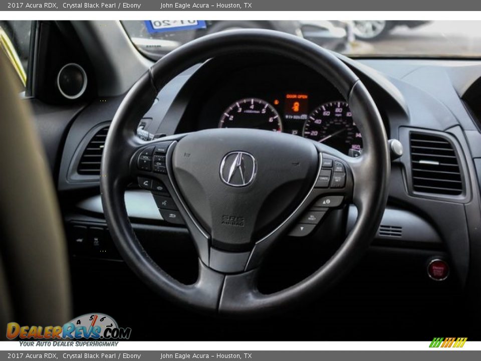 2017 Acura RDX Crystal Black Pearl / Ebony Photo #30
