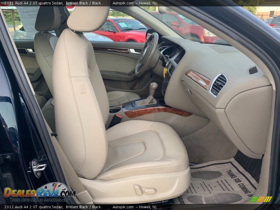 2011 Audi A4 2.0T quattro Sedan Brilliant Black / Black Photo #12