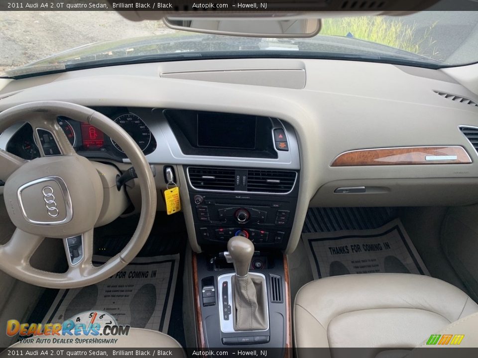 2011 Audi A4 2.0T quattro Sedan Brilliant Black / Black Photo #13
