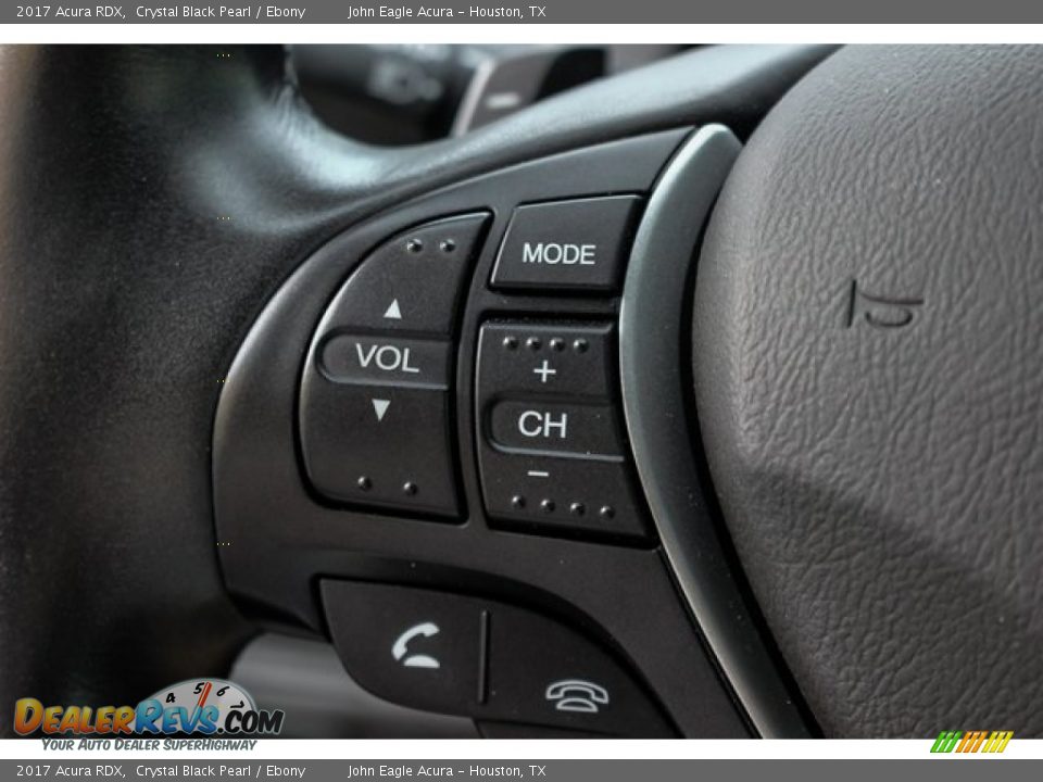 2017 Acura RDX Crystal Black Pearl / Ebony Photo #36