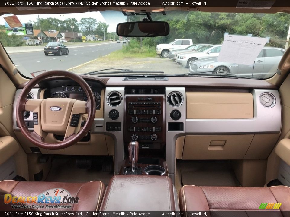 2011 Ford F150 King Ranch SuperCrew 4x4 Golden Bronze Metallic / Pale Adobe Photo #8