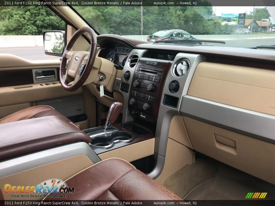 2011 Ford F150 King Ranch SuperCrew 4x4 Golden Bronze Metallic / Pale Adobe Photo #9