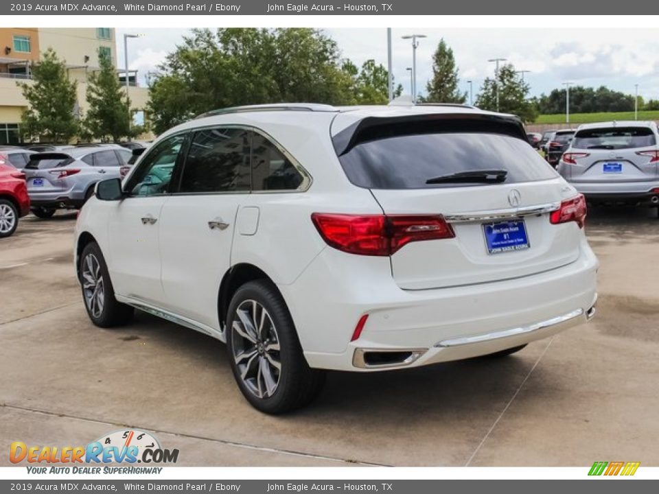 2019 Acura MDX Advance White Diamond Pearl / Ebony Photo #5
