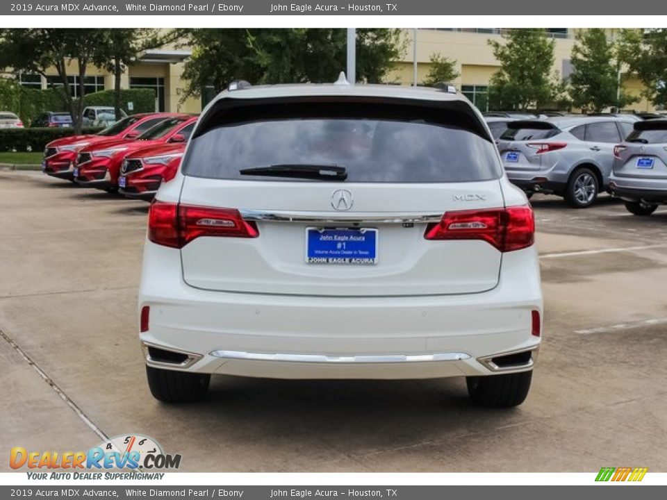 2019 Acura MDX Advance White Diamond Pearl / Ebony Photo #6
