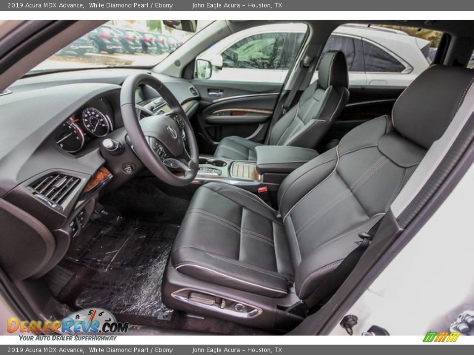 2019 Acura MDX Advance White Diamond Pearl / Ebony Photo #17