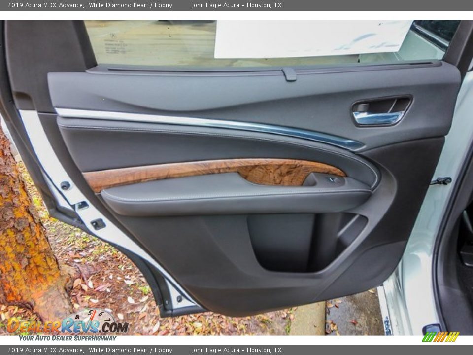 2019 Acura MDX Advance White Diamond Pearl / Ebony Photo #18