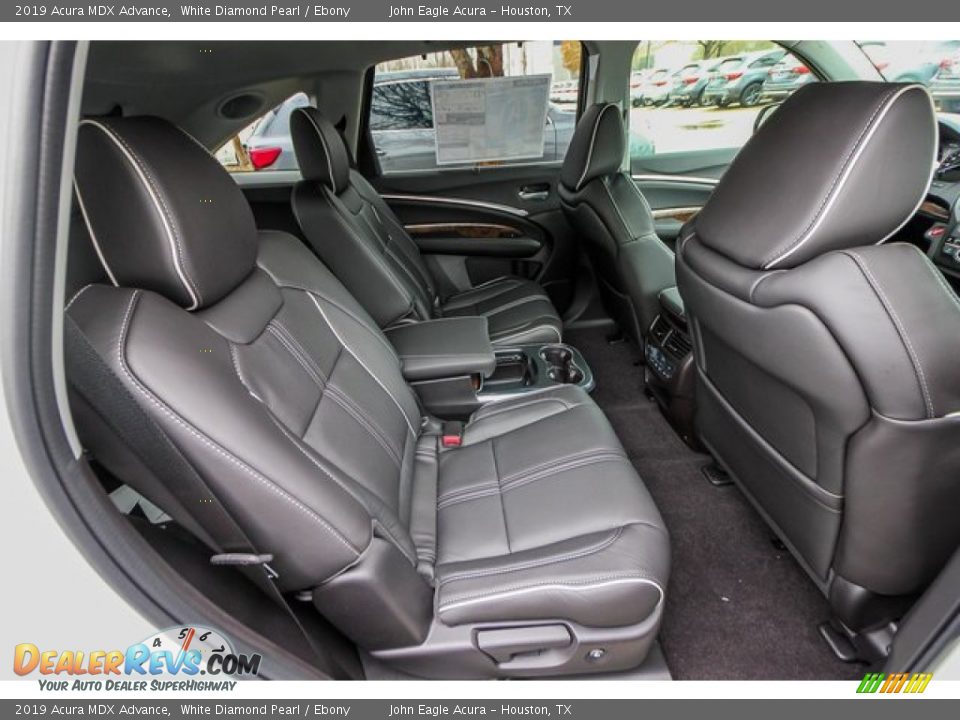 2019 Acura MDX Advance White Diamond Pearl / Ebony Photo #23