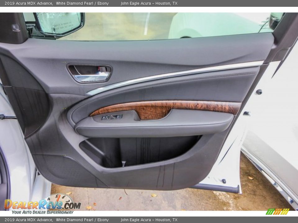 2019 Acura MDX Advance White Diamond Pearl / Ebony Photo #24