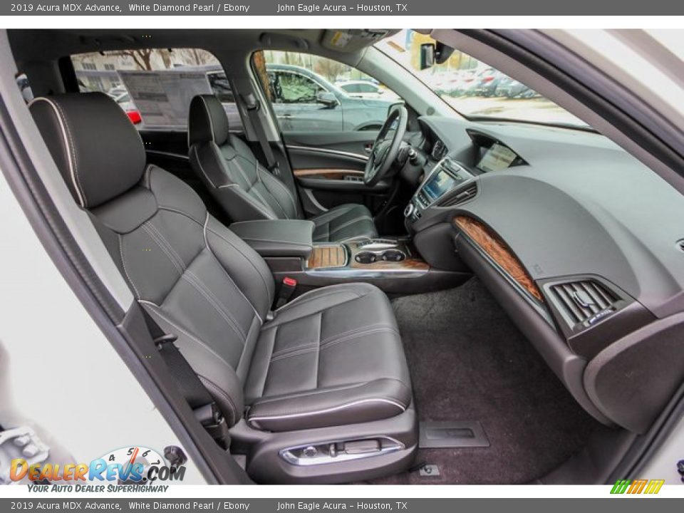 2019 Acura MDX Advance White Diamond Pearl / Ebony Photo #25