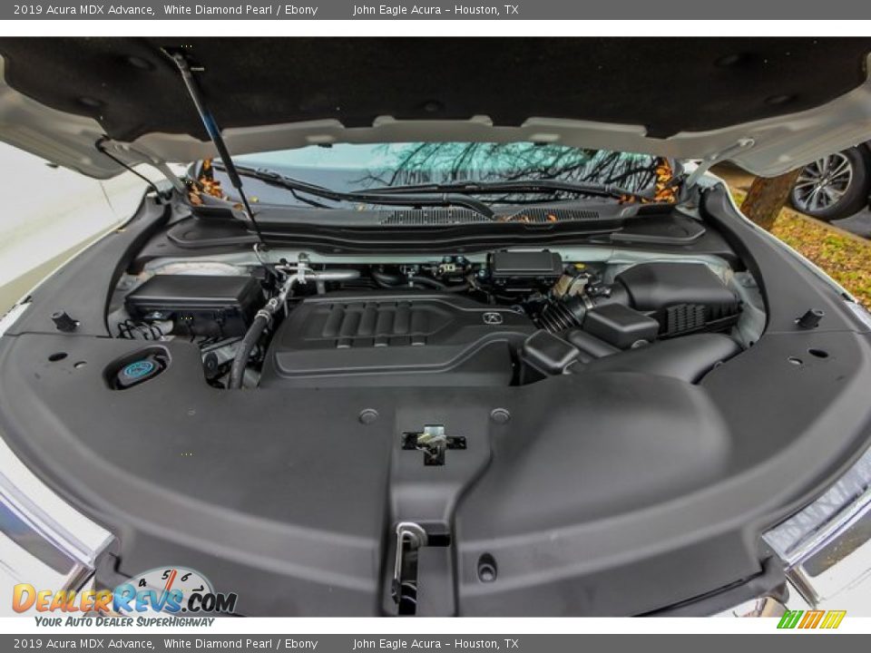 2019 Acura MDX Advance White Diamond Pearl / Ebony Photo #26