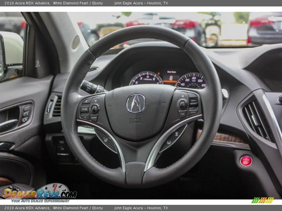 2019 Acura MDX Advance White Diamond Pearl / Ebony Photo #28