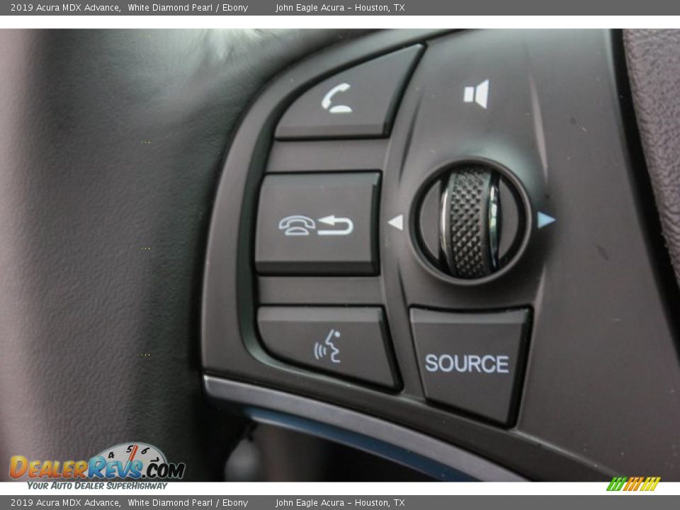 2019 Acura MDX Advance White Diamond Pearl / Ebony Photo #33