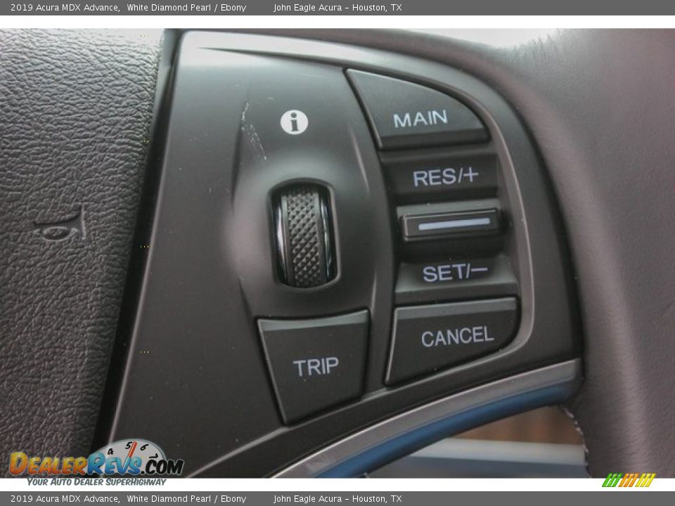 2019 Acura MDX Advance White Diamond Pearl / Ebony Photo #36