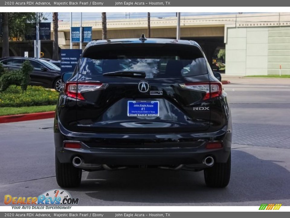 2020 Acura RDX Advance Majestic Black Pearl / Ebony Photo #6