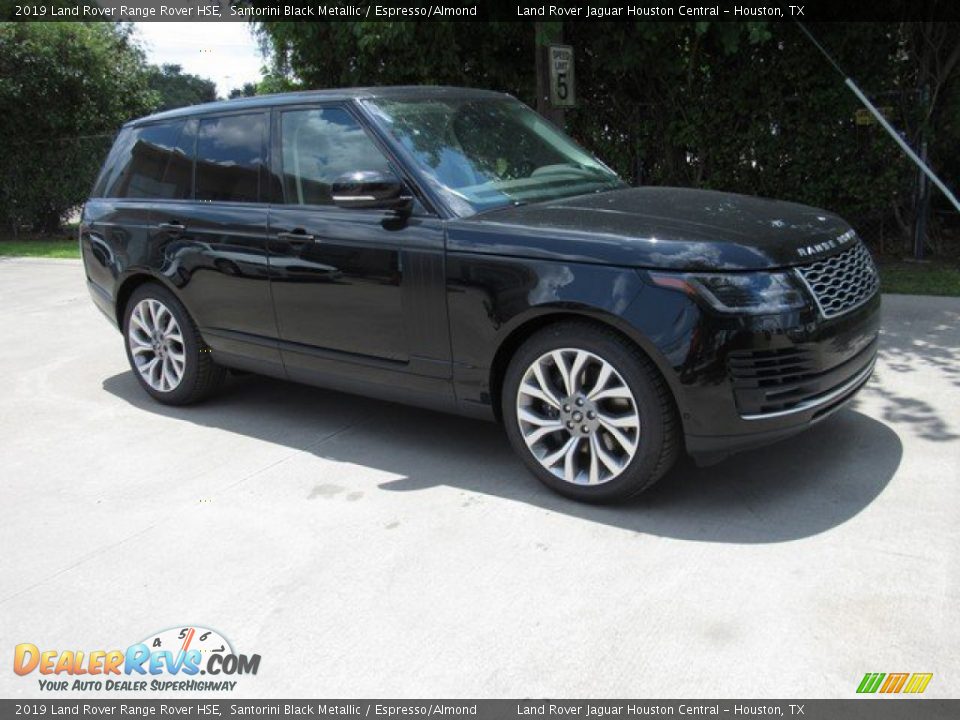 2019 Land Rover Range Rover HSE Santorini Black Metallic / Espresso/Almond Photo #1
