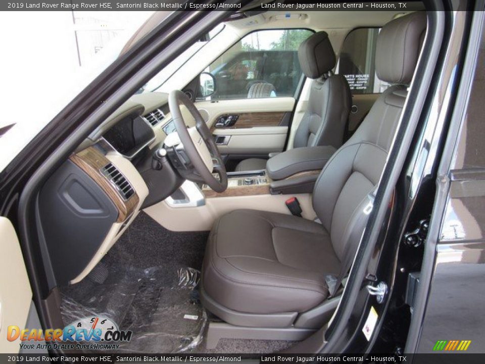 2019 Land Rover Range Rover HSE Santorini Black Metallic / Espresso/Almond Photo #3
