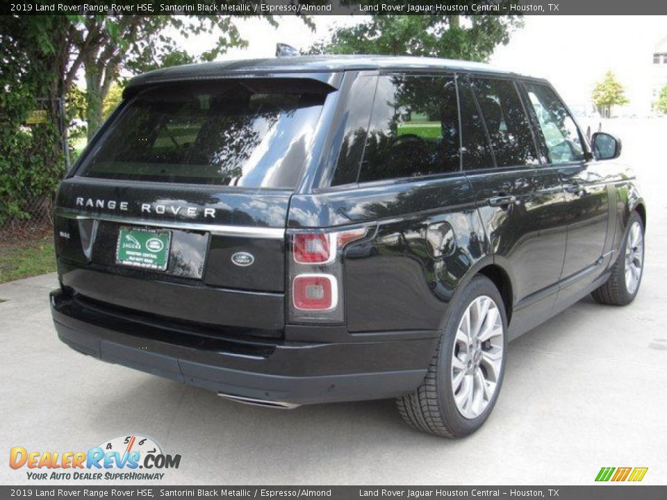 2019 Land Rover Range Rover HSE Santorini Black Metallic / Espresso/Almond Photo #7