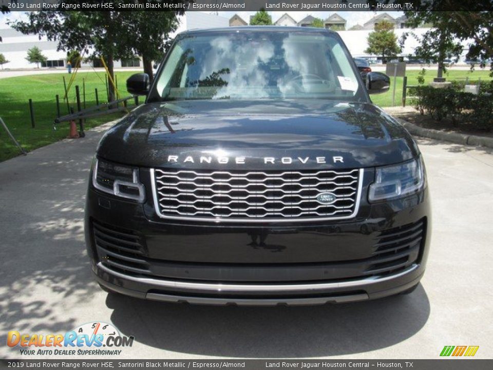 2019 Land Rover Range Rover HSE Santorini Black Metallic / Espresso/Almond Photo #9