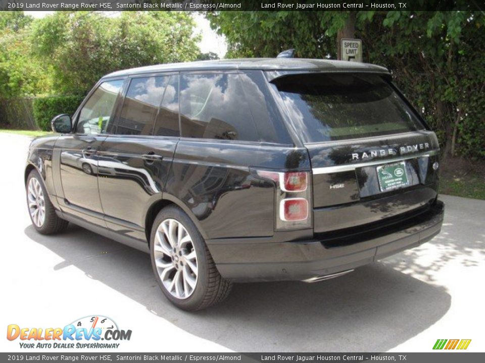 2019 Land Rover Range Rover HSE Santorini Black Metallic / Espresso/Almond Photo #12