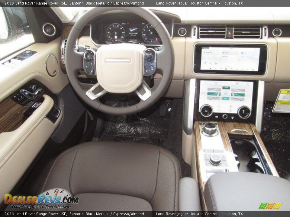 2019 Land Rover Range Rover HSE Santorini Black Metallic / Espresso/Almond Photo #13
