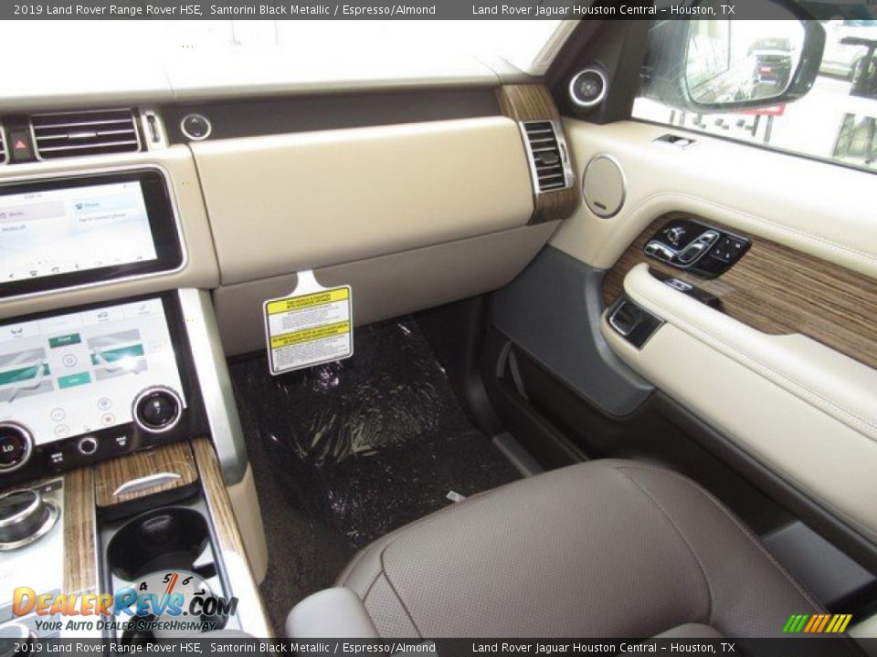 2019 Land Rover Range Rover HSE Santorini Black Metallic / Espresso/Almond Photo #14