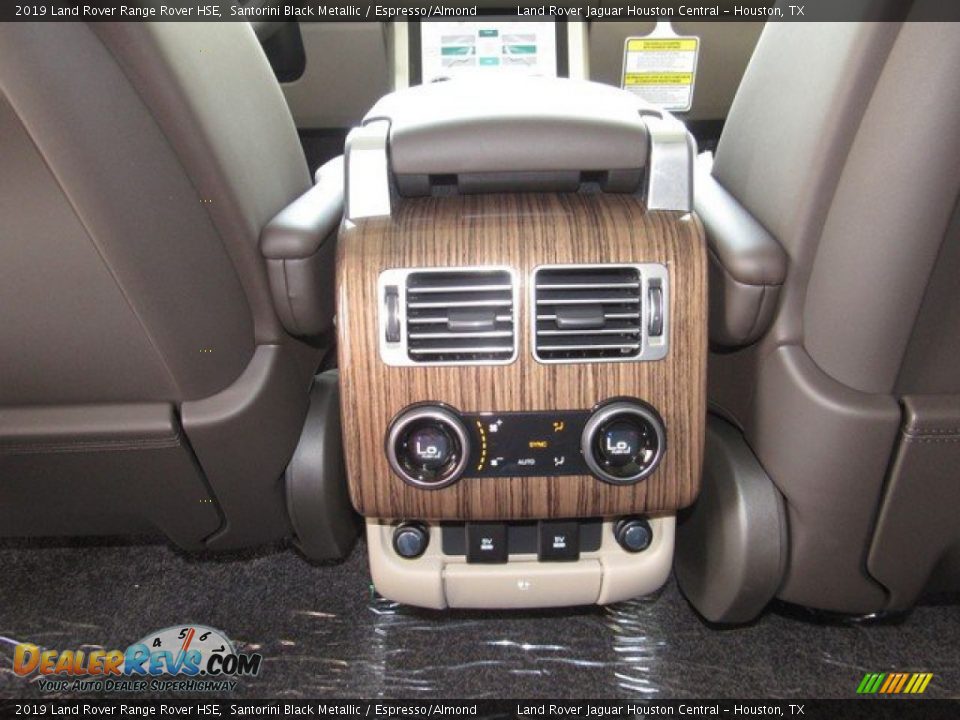 2019 Land Rover Range Rover HSE Santorini Black Metallic / Espresso/Almond Photo #15