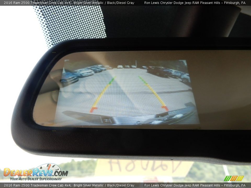 2016 Ram 2500 Tradesman Crew Cab 4x4 Bright Silver Metallic / Black/Diesel Gray Photo #18