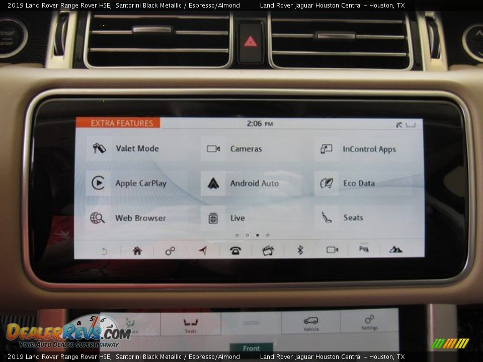 2019 Land Rover Range Rover HSE Santorini Black Metallic / Espresso/Almond Photo #34