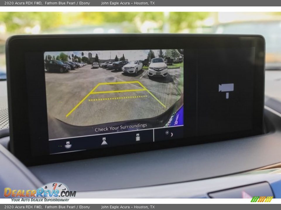 2020 Acura RDX FWD Fathom Blue Pearl / Ebony Photo #31