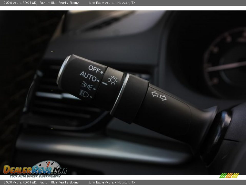 2020 Acura RDX FWD Fathom Blue Pearl / Ebony Photo #33