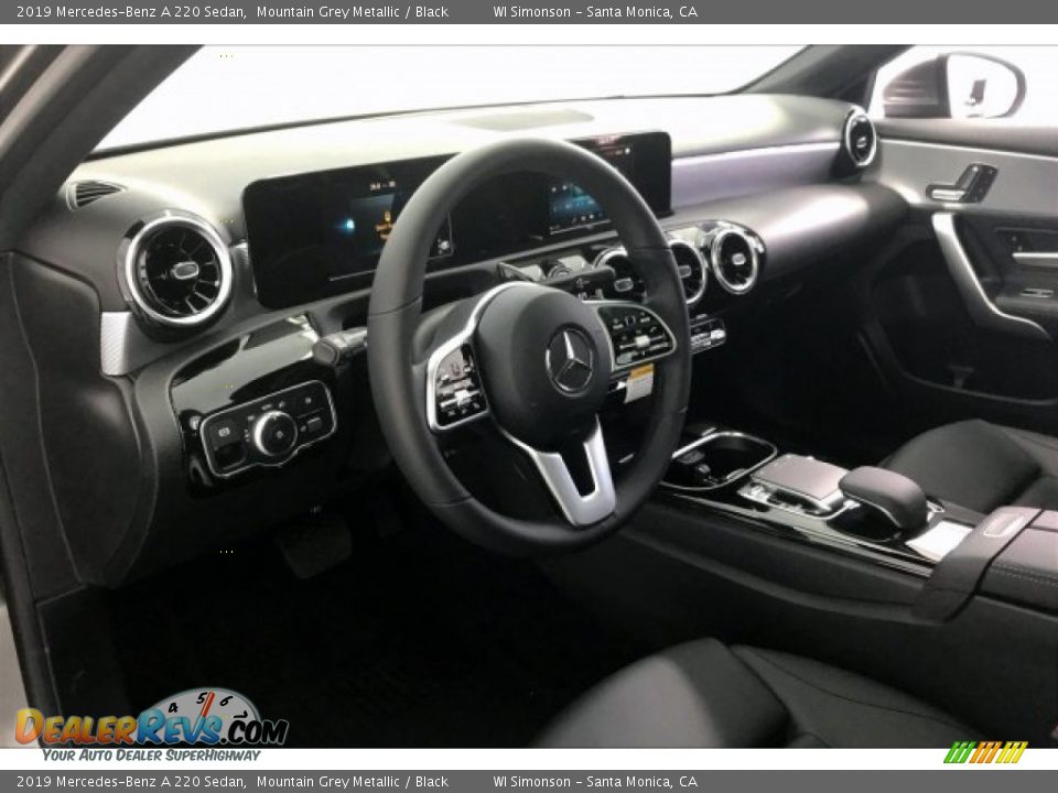 2019 Mercedes-Benz A 220 Sedan Mountain Grey Metallic / Black Photo #4