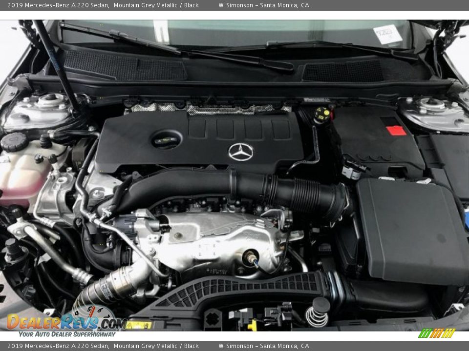 2019 Mercedes-Benz A 220 Sedan Mountain Grey Metallic / Black Photo #8