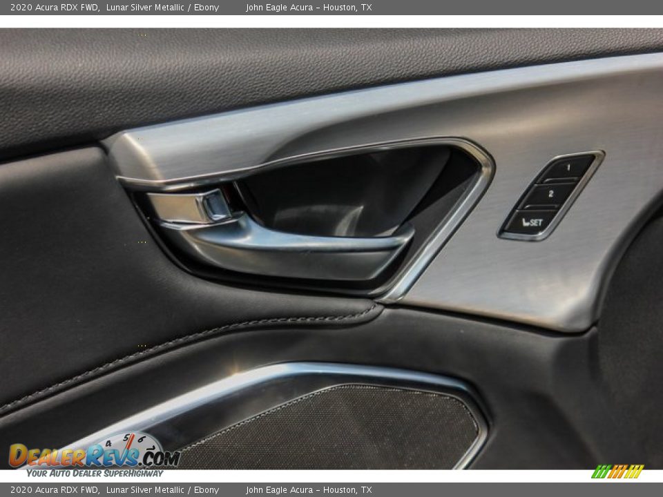 2020 Acura RDX FWD Lunar Silver Metallic / Ebony Photo #12