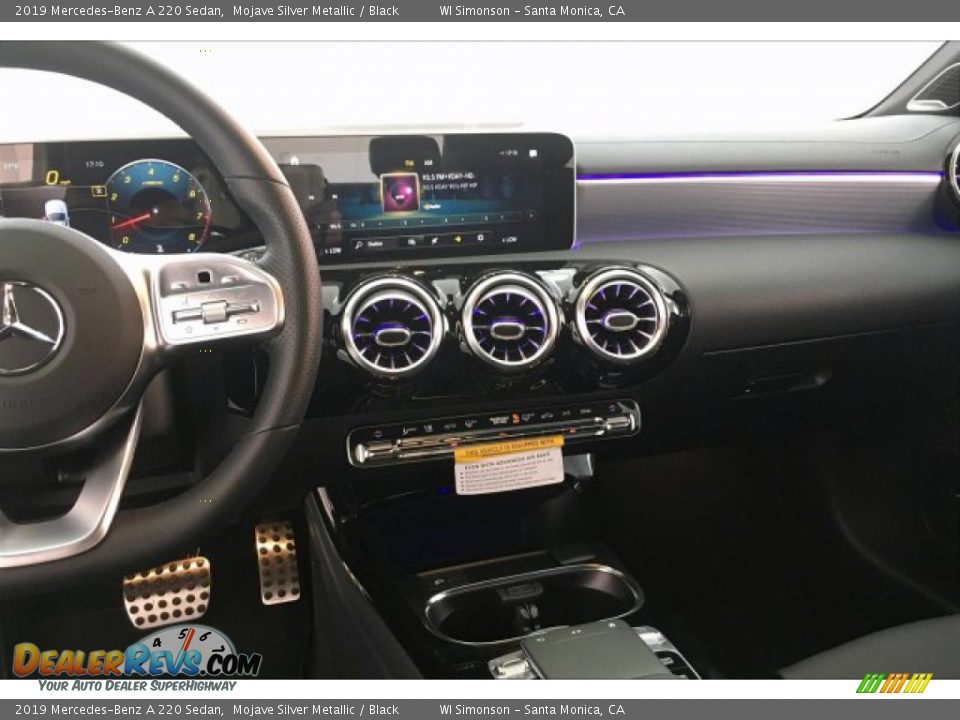2019 Mercedes-Benz A 220 Sedan Mojave Silver Metallic / Black Photo #6