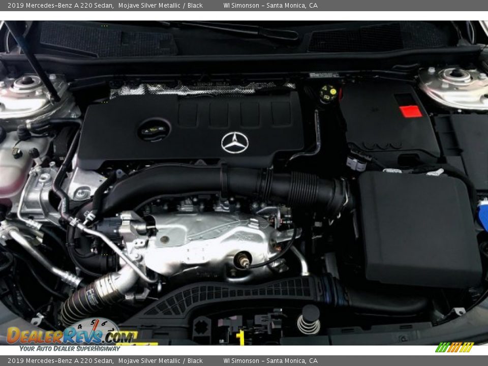 2019 Mercedes-Benz A 220 Sedan Mojave Silver Metallic / Black Photo #8