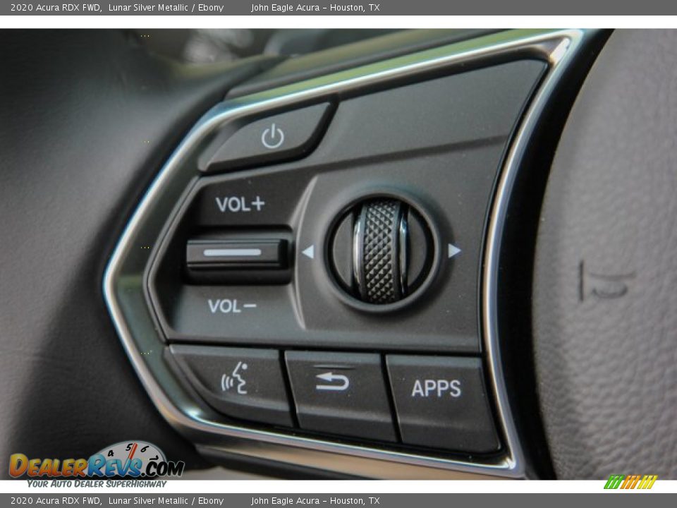 2020 Acura RDX FWD Lunar Silver Metallic / Ebony Photo #33
