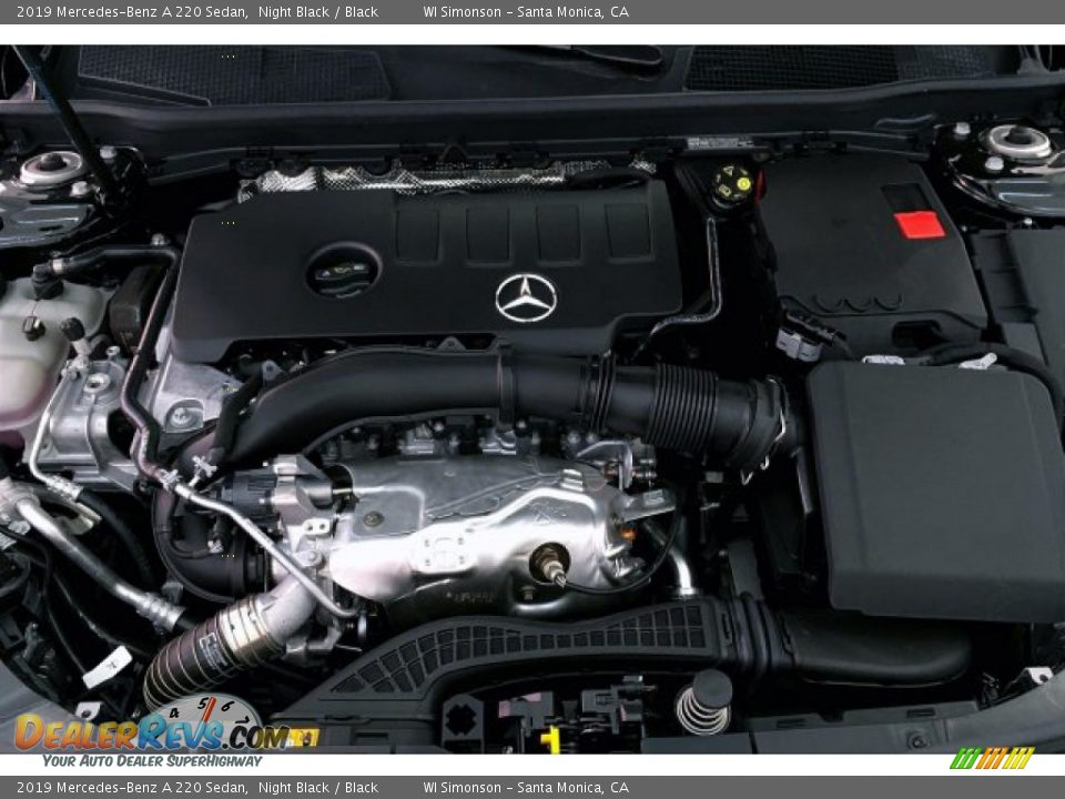 2019 Mercedes-Benz A 220 Sedan Night Black / Black Photo #8