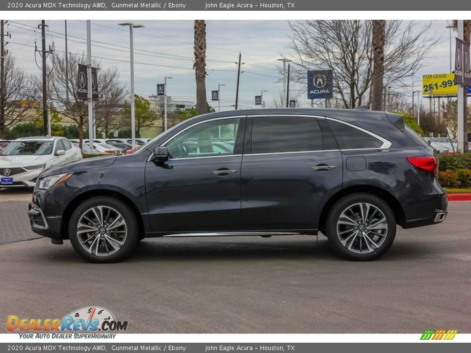 Gunmetal Metallic 2020 Acura MDX Technology AWD Photo #4