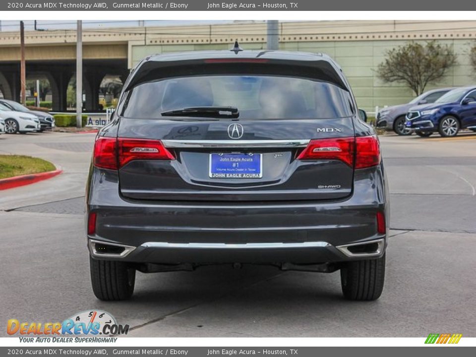 2020 Acura MDX Technology AWD Gunmetal Metallic / Ebony Photo #6