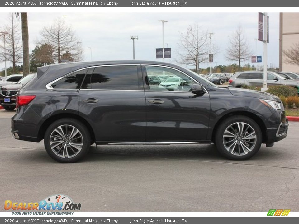 Gunmetal Metallic 2020 Acura MDX Technology AWD Photo #8